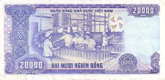 VIET NAM    20 000 Dong   Daté De 1991    Pick 110a    *****QUALITE  VF + ***** - Vietnam