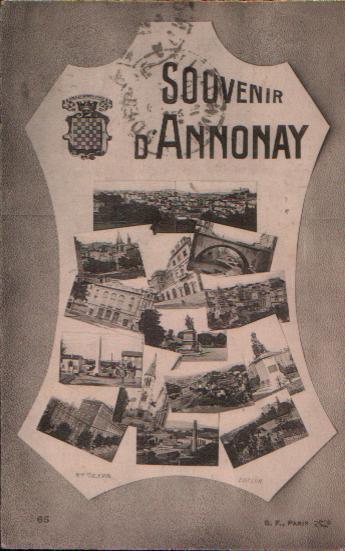 CPA De ANNONAY - Souvenir. - Annonay