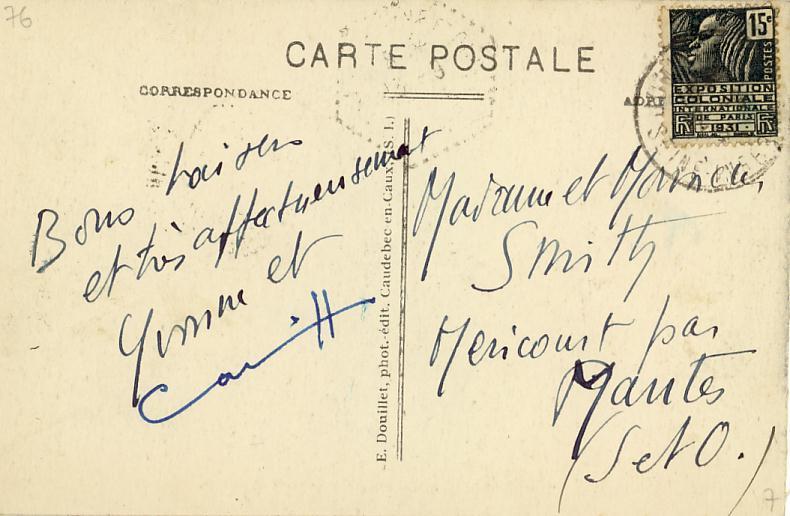 76 - Jumièges - Ancienne Entrée  De L´Abbaye - CPA 1931 - Ed E. Douillet N° 5 - Jumieges