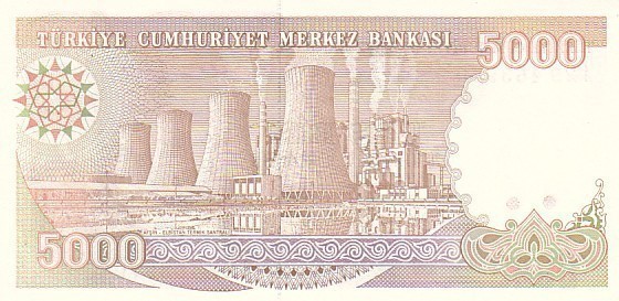 TURQUIE  5 000 Lira Non Daté (1990)   Pick 198   **** BILLET  NEUF **** - Turchia
