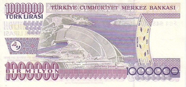 TURQUIE   1 000 000 Lira  Non Daté (1995)   Pick 209    ***** BILLET  NEUF ***** - Türkei