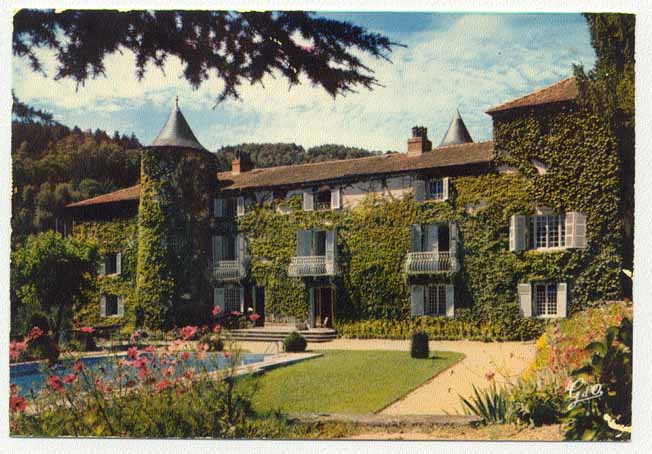 63 - VALLE DE LA DORE - OLLIERGUES  - Château De CHANTELAUZE - Olliergues