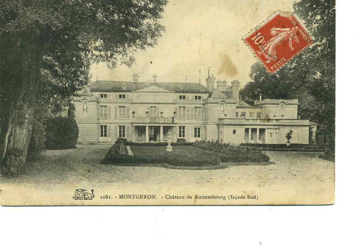 91 - MONTGERON - CHATEAU De ROTTEMBOURG N°2081 - Montgeron