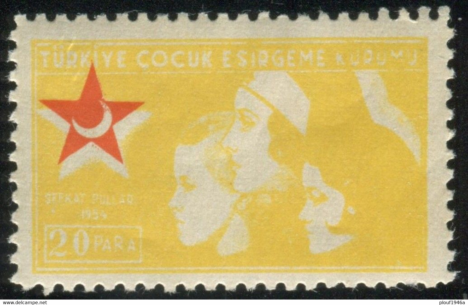 Pays : 489,1 (Turquie : République)  Yvert Et Tellier N° : Bienf  178 (**) - Timbres De Bienfaisance