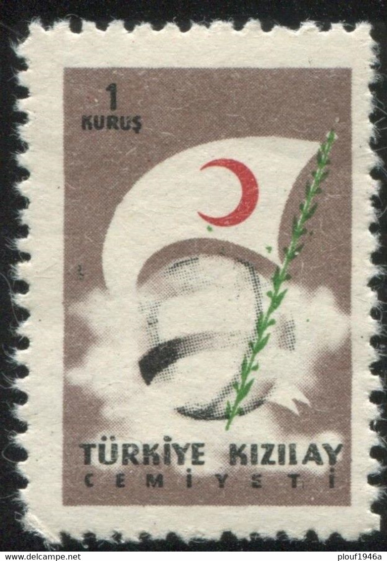 Pays : 489,1 (Turquie : République)  Yvert Et Tellier N° : Bienf  244 (**) - Timbres De Bienfaisance