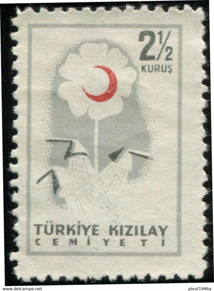 Pays : 489,1 (Turquie : République)  Yvert Et Tellier N° : Bienf  245 (*) - Timbres De Bienfaisance