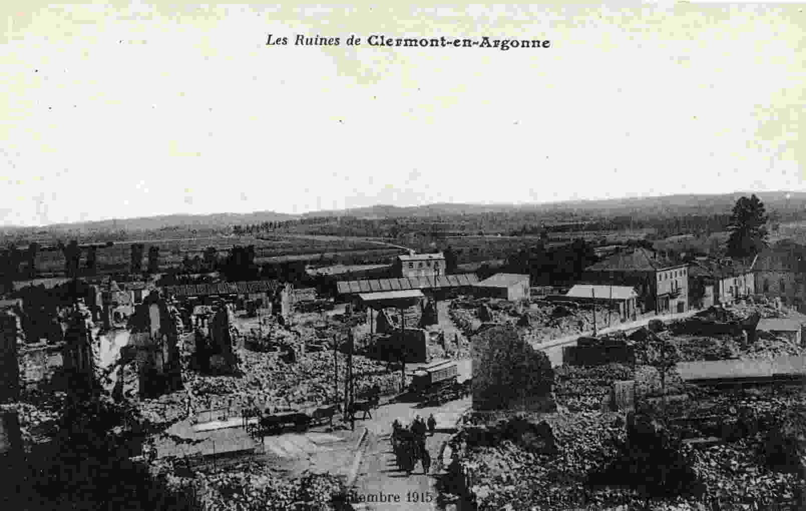 CLERMONT-EN-ARGONNE - Les Ruines - Clermont En Argonne