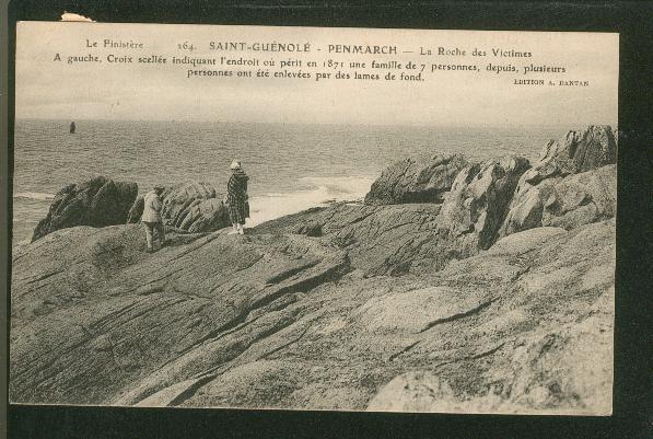 Saint-Guénolé Penmarch La Roche Des Victimes - Penmarch