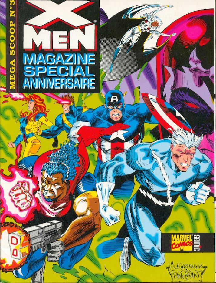 X-MEN  MEGA SCOOP  N° 3  SPECIAL ANNIVERSAIRE - XMen