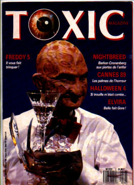 Toxic Magazine N°2 Couv Freddy - Cinema