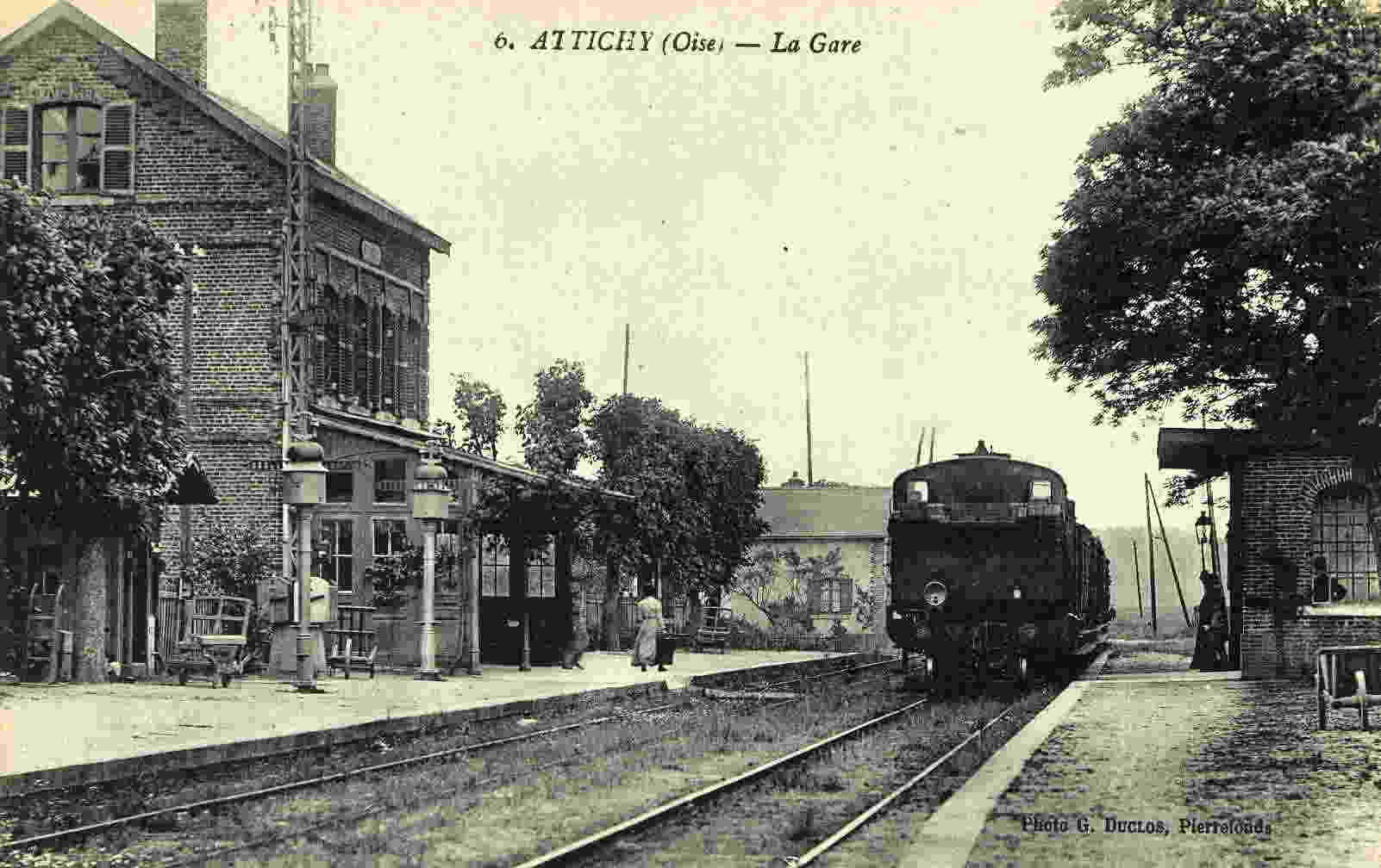 ATTICHY - La Gare - Attichy