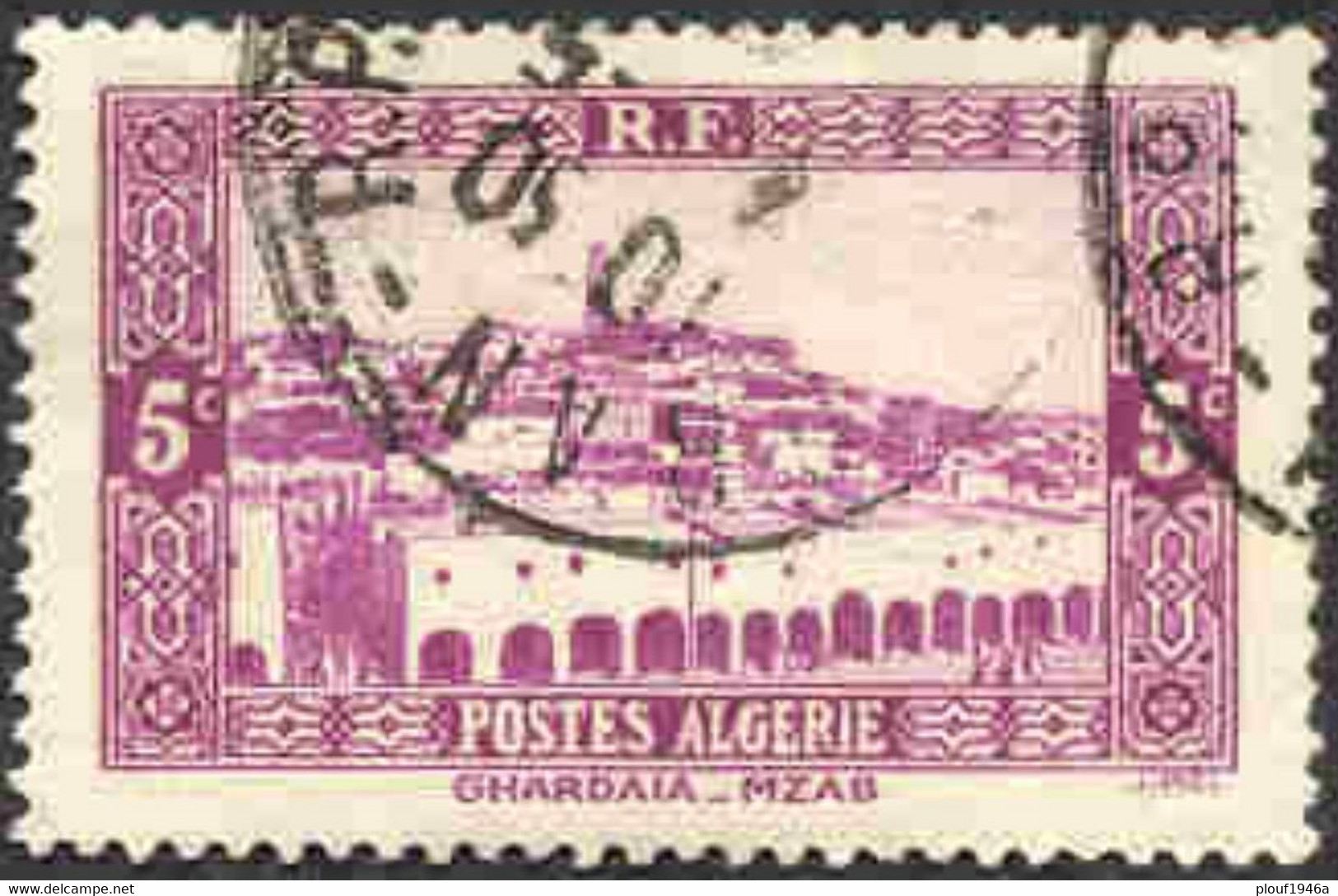 Pays :  19 (Algérie Avant 1957)   Yvert Et Tellier N°: 104 (o) - Used Stamps