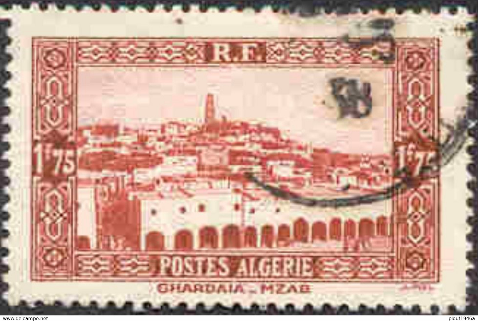 Pays :  19 (Algérie Avant 1957)   Yvert Et Tellier N°: 119 (o) - Gebruikt