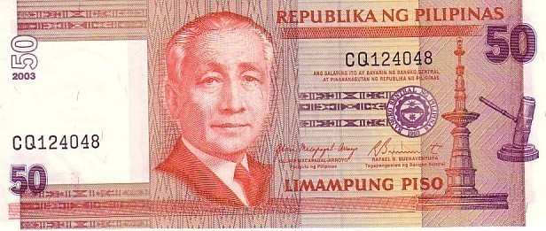 PHILIPPINES   50 Piso   Daté De 2003    ***** UNC  BANKNOTE ***** - Filippijnen