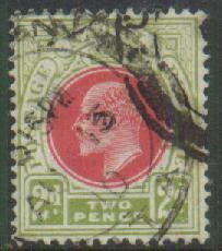 NATAL - 1904 2d King Edward VII. Scott 103. Used - Natal (1857-1909)