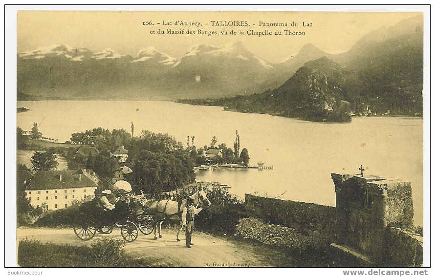 74    TALLOIRES LE LAC D´ANNECY PANORAMA   N°339 - Talloires