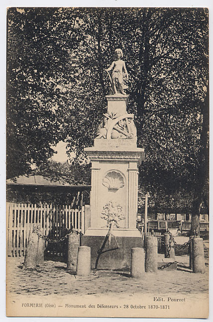 {16724} Formerie Monument Des Défenseurs 28 Octobre 1870-1871 - Formerie