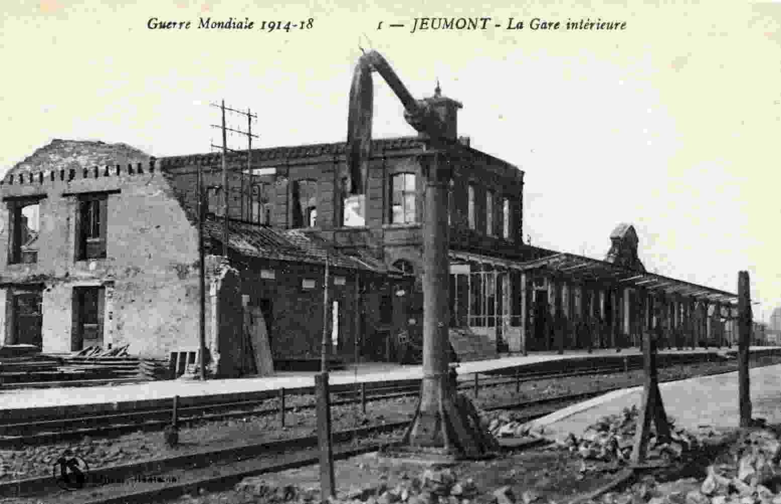 JEUMONT - La Gare Intérieure - Jeumont