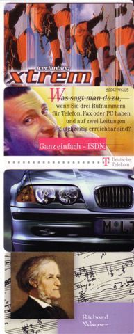GERMANY - Deutschland - Allemagne - Extreme Sports ICECLIMBING , Car BMW ,auto , Music,musique ...etc. -  Mix Of 4.cards - Autres & Non Classés
