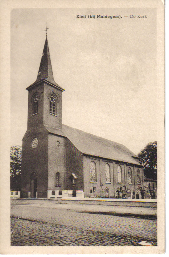 MALDEGEM - Kleit   De Kerk - Maldegem