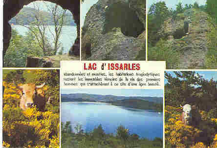 Lac D´Issarles - Habitations Troglodytiques - Largentiere