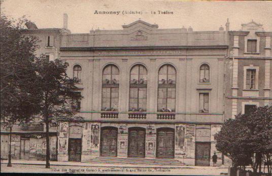 CPA De ANNONAY - Le Théâtre. - Annonay