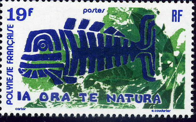 French Polynesia 1975 Polynesian Association For The Protection Of Nature MNH - Autres & Non Classés