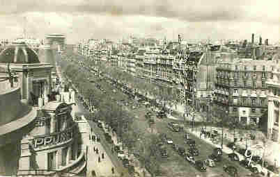 Paris Et Ses Merveilles 308 Avenue Des Champs-Elysées - Carte Petit Format - - Champs-Elysées