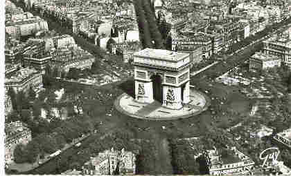 En Avion Sur Paris 3506 La Place Et L´arc De Triomphe De L´etoile - Arc De Triomphe