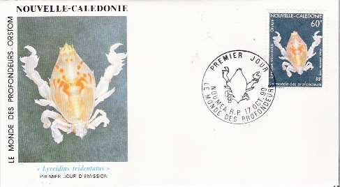 FDC 17.10.1990 - Schaaldieren