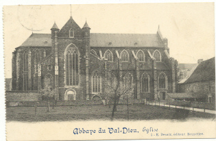 Abbaye Du VAL - DIEU - L´Eglise 1913 (HERVE - AUBEL) - Aubel