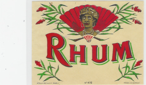403 / ETIQUETTE   DE  RHUM - Rum