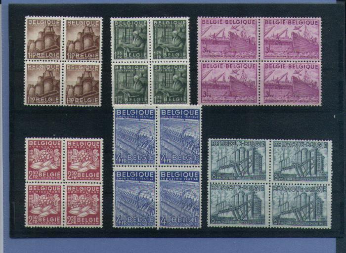 767/72  (2x**) (2x*) In Blok Van 4 (cote  159 €)(a 25%)(M401) - Unused Stamps