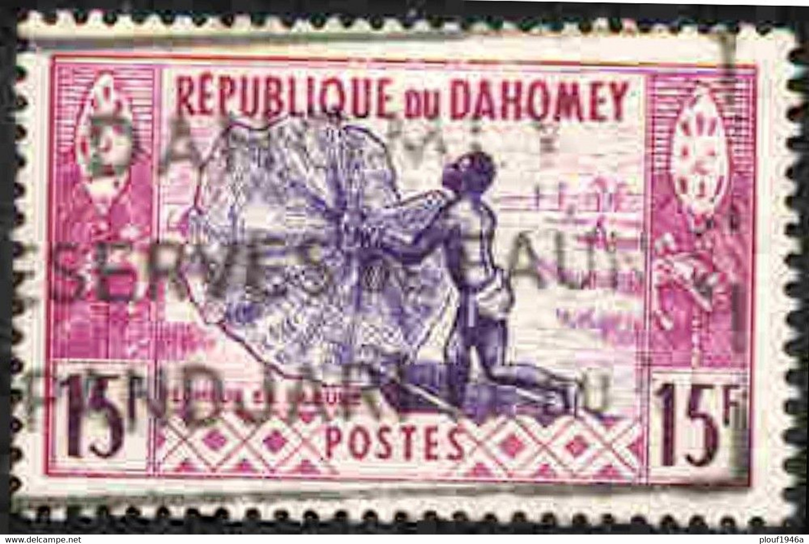 Pays : 148,1 (Dahomey : République)  Yvert Et Tellier N° :   165 (o) - Used Stamps