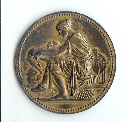 Medaille: La Sociéte Des Forges De Denain Et D´ Anzin, 50 Ans De Services, Argent, Silver, Silber,1910 (05-4337) - Professionals / Firms