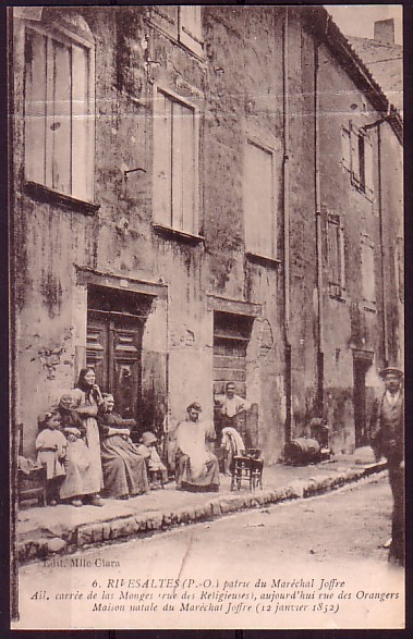 PYRENEES ORIENTALE - Rivesaltes - Maison Natale Du Marechal Joffre - Rivesaltes