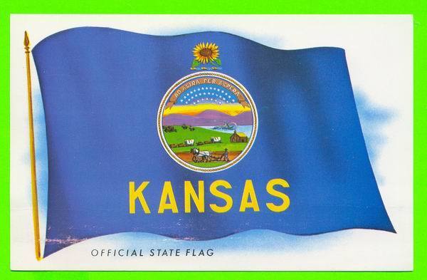 KANSAS, KS - OFFICIAL STATE FLAG - - Autres & Non Classés