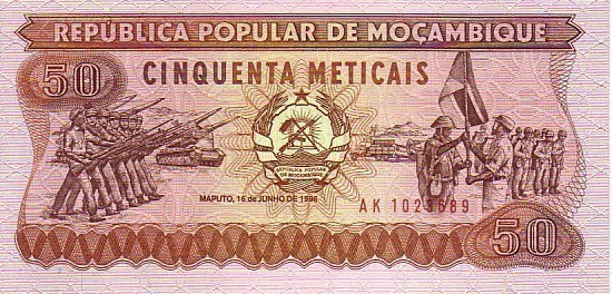 MOZAMBIQUE   50 Méticais Daté Du 16/06/1986   Pick129    ***** BILLET  NEUF ***** - Mozambique