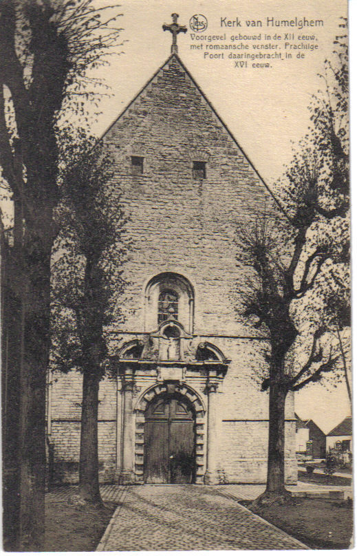 HUMELGHEM  -  Kerk Van Humelghem - Voorgevel - Steenokkerzeel