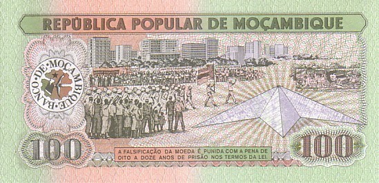 MOZAMBIQUE   100 Meticais  Daté Du 16-06-1983   Pick 130    *****BILLET  NEUF***** - Mozambico