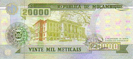 MOZAMBIQUE   20 000 Meticais  Daté Du 16-06-1999   Pick 140   *****BILLET  NEUF***** - Moçambique