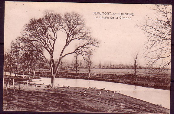 TARN ET GARONNE - Beaumont De Lomagne - Le Bassin De La Gimone - Beaumont De Lomagne