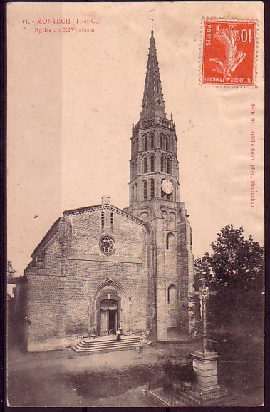 TARN ET GARONNE - Montech - Eglise Du XIVeme - Montech