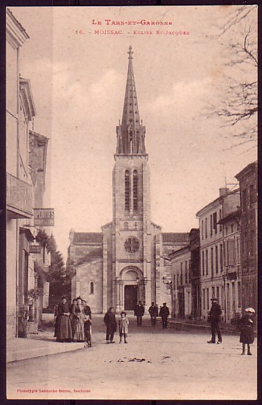 TARN ET GARONNE - Moissac - Eglise St Jacques - Moissac