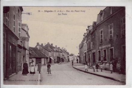 Rue Du Pont Neuf  La Poste - Digoin