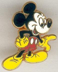 DISNEY-AB MICKEY GANT JAUNE - Disney