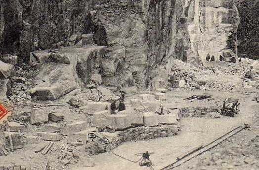 55 COMMERCY (environs) Mines, Carrières De Lerouville, Vue Générale, Ed ??, 1908 - Lerouville