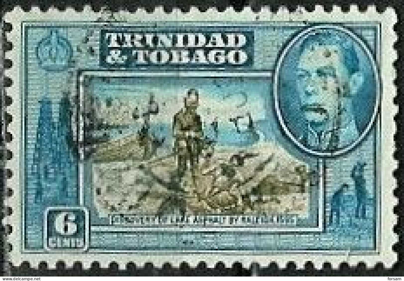 TRINIDAD & TOBAGO..1938..Michel # 138..used. - Trinidad & Tobago (...-1961)