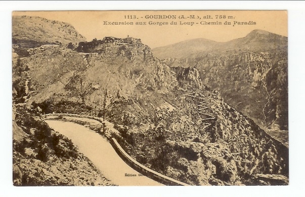 Gourdon: Excursion Aux Gorges Du Loup, Chemin Du Paradis (05-4360) - Gourdon