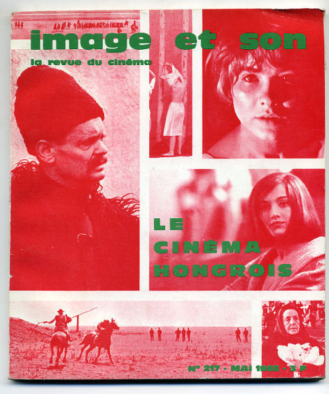 «  Le Cinéma Hongrois », Mai 1968 - Film